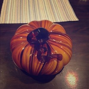 Murano glass pumpkin